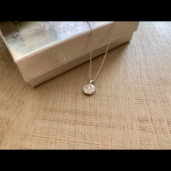 Pave Diamond Pendant Necklace - Picture 6 of 6